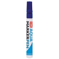 CRC Blue 4.5mm Medium Tip Paint Marker Pen for use with Cardboard, Glass, Metal, Paper, Plastic, Rubber, Textiles,