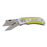 CK Retractable Folding; Utility Multi Purpose Knife with Standard &amp;amp; Knife Blade