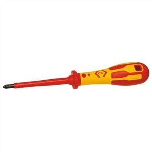 CK Pozidriv Standard Screwdriver PZ1 Tip, VDE 1000V Approved