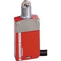 Preventa XCSM Safety Limit Switch With Roller Plunger Actuator, Metal, NO/2NC