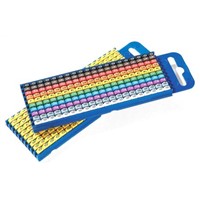 HellermannTyton Clip On Cable Marker Kit WICO, 0.8  2.2mm, 3000 Markers