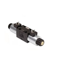 CETOP Mounting Hydraulic Solenoid Actuated Directional Control Valve Parker, D3W002CNJW, CETOP 5, C, 24V dc