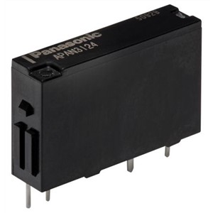 Panasonic PCB Mount Non-Latching Relay - SPNO, 5V dc Coil, 5A Switching Current Single Pole
