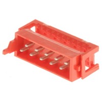 TE Connectivity 10-Way IDC Connector Plug for Cable Mount, 2-Row