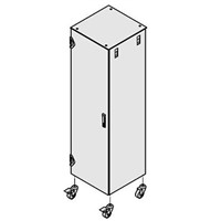 Schroff Castor Kit Castor for use with 19-Inch Cabinet