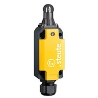 Steute, Positive Break, Slow Action Limit Switch - Aluminium, NO/NC, Roller/Plunger, 250V