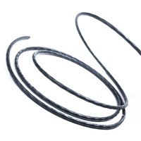 TE Connectivity 2 Core Braid, Foil Industrial Cable, 1 mm2 Black 100m Reel, 100E Series