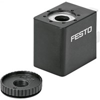 Festo 24V dc Replacement Solenoid Coil, Compatible With VSNC, VUVS