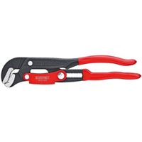Knipex Pipe Wrench S-Type Pipe Wrench, 42mm Jaw Capacity Chrome Vanadium Electric Steel 330 mm Overall Length