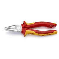 Knipex 180 mm VDE/1000V Insulated Forged Steel Combination Pliers