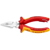 Knipex 145 mm VDE/1000V Insulated Forged Steel Long Nose Pliers