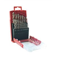 19 Pc HSS-E S/Steel Jobber Drill Set