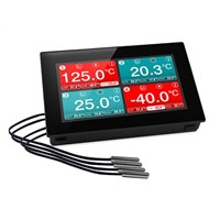 Lascar EL-SGD 43-ATP Temperature Data Logger, Maximum Temperature Measurement +125 C, +257 F, Mini USB, USB Powered,
