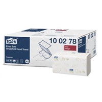 Tork Extra Soft Singlefold Hand Towel Premium Folded White 115 x 226 (Folded) mm, 230 x 226 (Unfolded) mm Paper Towel 2
