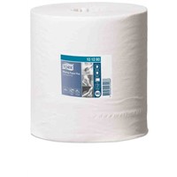 Tork Centrefeed of 1 White Paper Wipes for Cleaning Staff, Hand, Mopping Up Liquid, Multi-Purpose Use