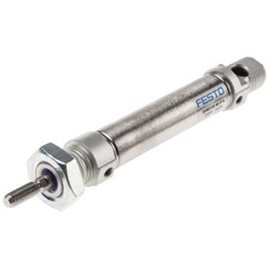 Festo Pneumatic Cylinder 16mm Bore, 30mm Stroke, DSNU Series, Double Acting