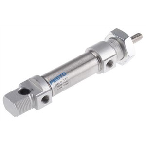 Festo Pneumatic Cylinder 20mm Bore, 30mm Stroke, DSNU Series, Double Acting