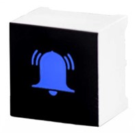 Capacitive Touch Switch ,Illuminated, Blue