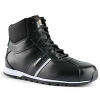 Jallatte ALEXIA Black Steel Toe Cap Safety Shoes, EU 35