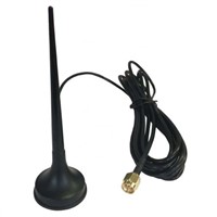 ANT-GSTUB3-SMA RF Solutions - 2G (GSM/GPRS), 3G (UTMS) Antenna, Magnetic Mount, SMA