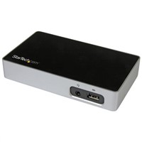Startech 4K USB 3.0 Laptop Docking Station with DisplayPort, HDMI - 3 x USB ports