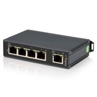 Startech, 5 port Unmanaged Ethernet Switch, DIN Rail Mount No PoE