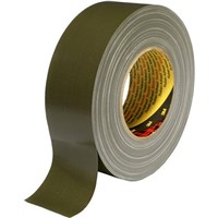 3M Scotch 389 PE Coated Green Duct Tape, 50mm x 50m, 0.26mm Thick