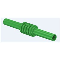 Staubli Green Insulated Banana Coupler, 1kV