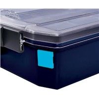 Raaco Blue PS Compartment Box, 22mm x 22mm x 3mm