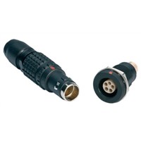 Lemo, 3 contacts Cable Mount Socket Solder IP66, IP68