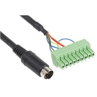 Pro-face PLC connection cable 5m For Use With HMI GP 4000 Series, PLC Mitsubishi PLC