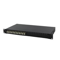 COMMSCOPE 24 Port LC, UPC Multimode Duplex Fibre Optic Patch Panel With 1 Ports Populated, 1U