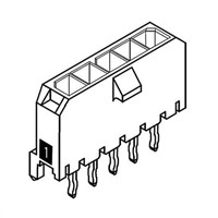 Molex, Micro-Fit, 43650, 2 Way, 1 Row, Vertical PCB Header