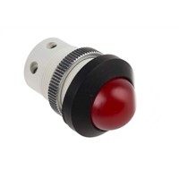 Signal Construct Red Indicator, Screw Termination, 230 V ac, 22mm Mounting Hole Size, IP67