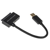 Roline Male USB A to Male SATA USB Converter, 150mm