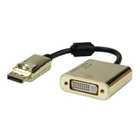 ROLINE GOLD adapter, DP-DVI, M/F, v1.2