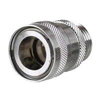 Straight Hose Coupling 3/4in Coupler to Threaded, 3/4 in BSP Male