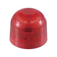 Klaxon PSB Red LED Beacon, 17  60 V dc, Flashing, Base Mount