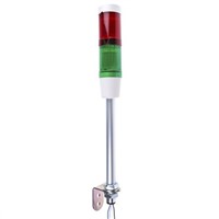 Schneider Electric XVM LED Beacon Tower - 2 Light Elements, Green, Red, 120 V ac