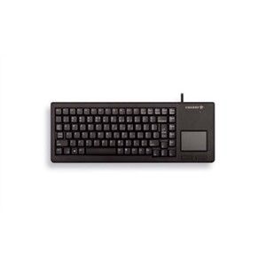 Cherry Touchpad Keyboard Wired USB Touchpad, AZERTY Black