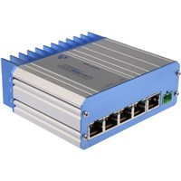 Veracity CAMSWITCH VCS-4P1-MOB 4 Mobile, compact POE Plus switch CCTV Transmission &amp;amp; Receiving Transreceiver Cat 5e,