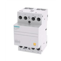 Siemens 4 Pole Installation Contactor - 63 A, 24 V AC/DC Coil, Sentron, 4NO