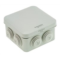 Schneider Electric Mureva Junction Box, IP55, 80mm x 45mm x 80mm