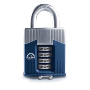 Squire RS WARRIOR COMBI 45 All Weather Steel Combination Padlock 45mm