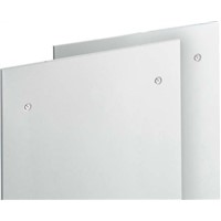 19-inch Side Panel, 42U, Shielded, White, Steel