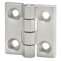 Elesa Electro Polished Stainless Steel Pin Hinge Screw, 40mm x 40mm x 5mm