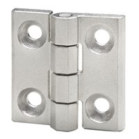 Elesa Electro Polished Stainless Steel Pin Hinge Screw, 60mm x 60mm x 8mm