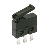 SPDT Standard Snap Action Micro Switch, 300 mA @ 30 V dc