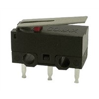 SPDT Lever Snap Action Micro Switch, 100 mA @ 30 V dc