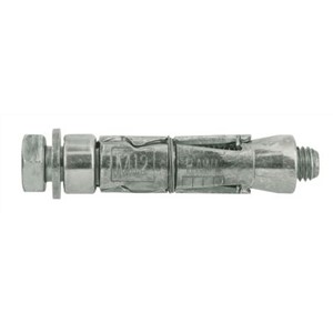 RawlPlug Steel Shield Anchor M12, fixing hole diameter 20mm, length 120mm